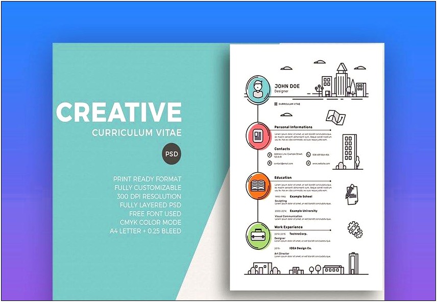 Free Creative Resume Templates For Download