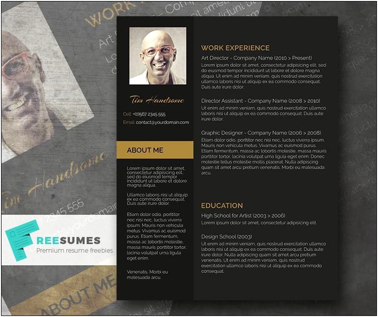 Free Creative Resume Templates In Word Format