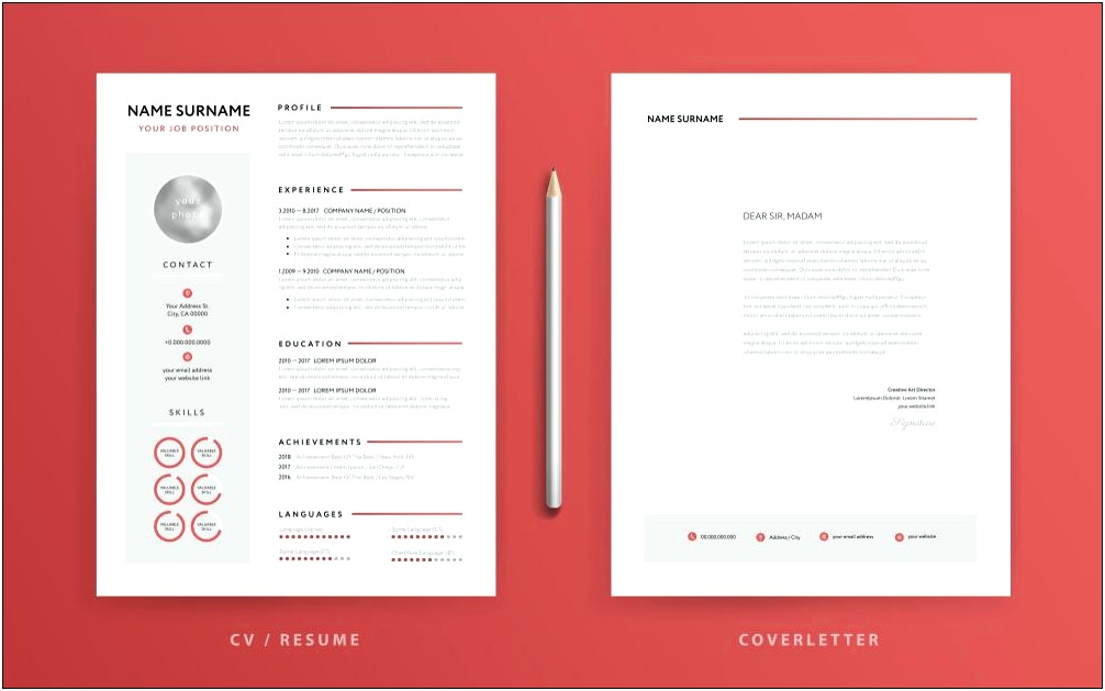 Free Download Resume Templates With Picture