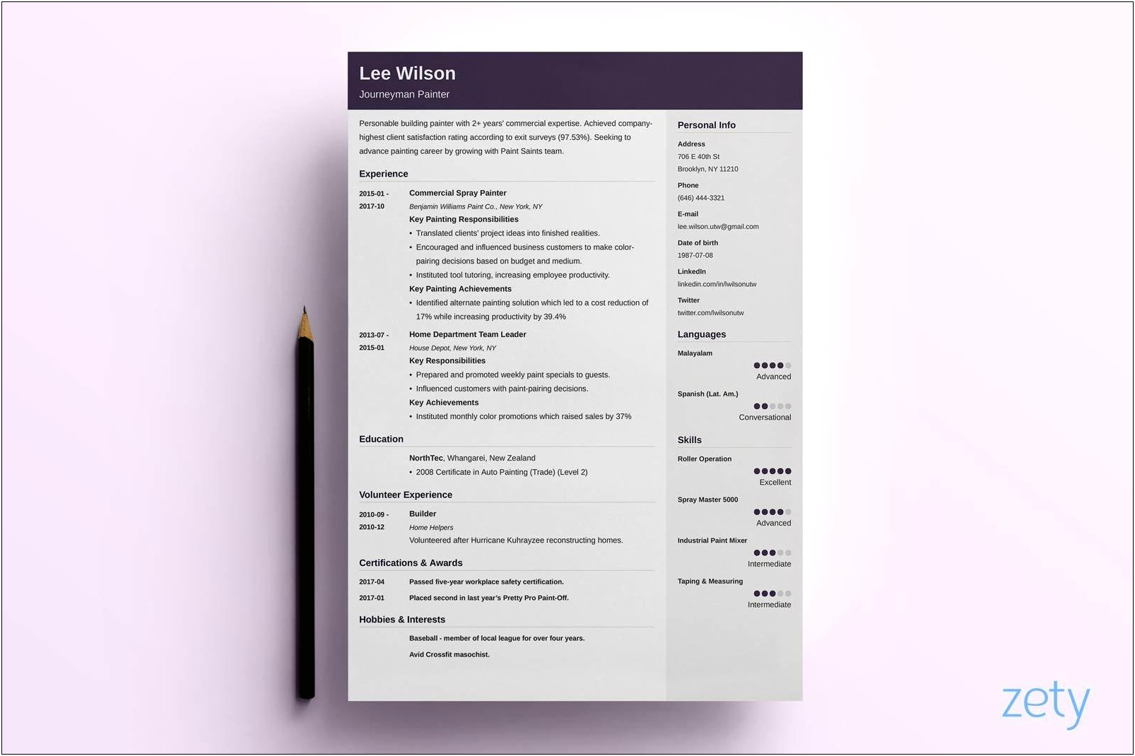 Free Downloadable Resume Templates For Word 2010