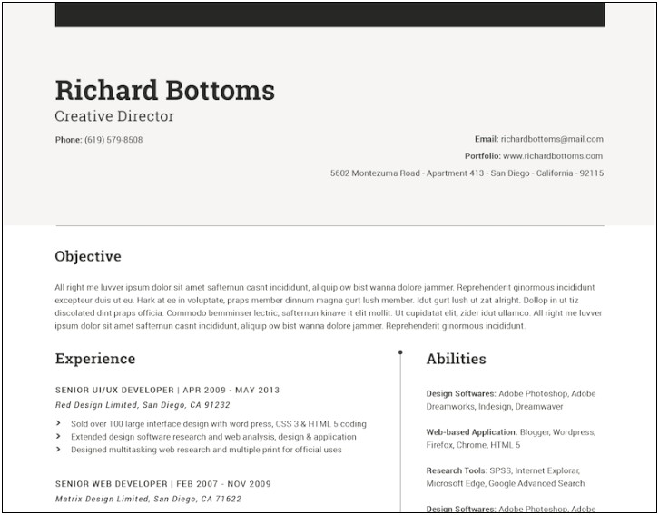 Free Downloadable Resume Templates For Word 2013