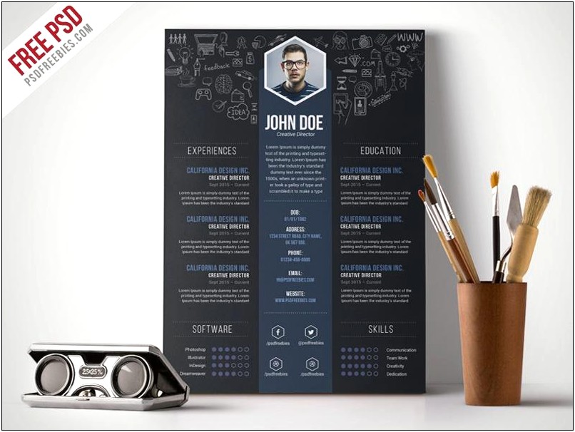 Free Graphic Artist Resume Template