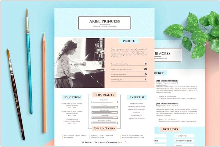 Free Iwork Pages Resume Templates