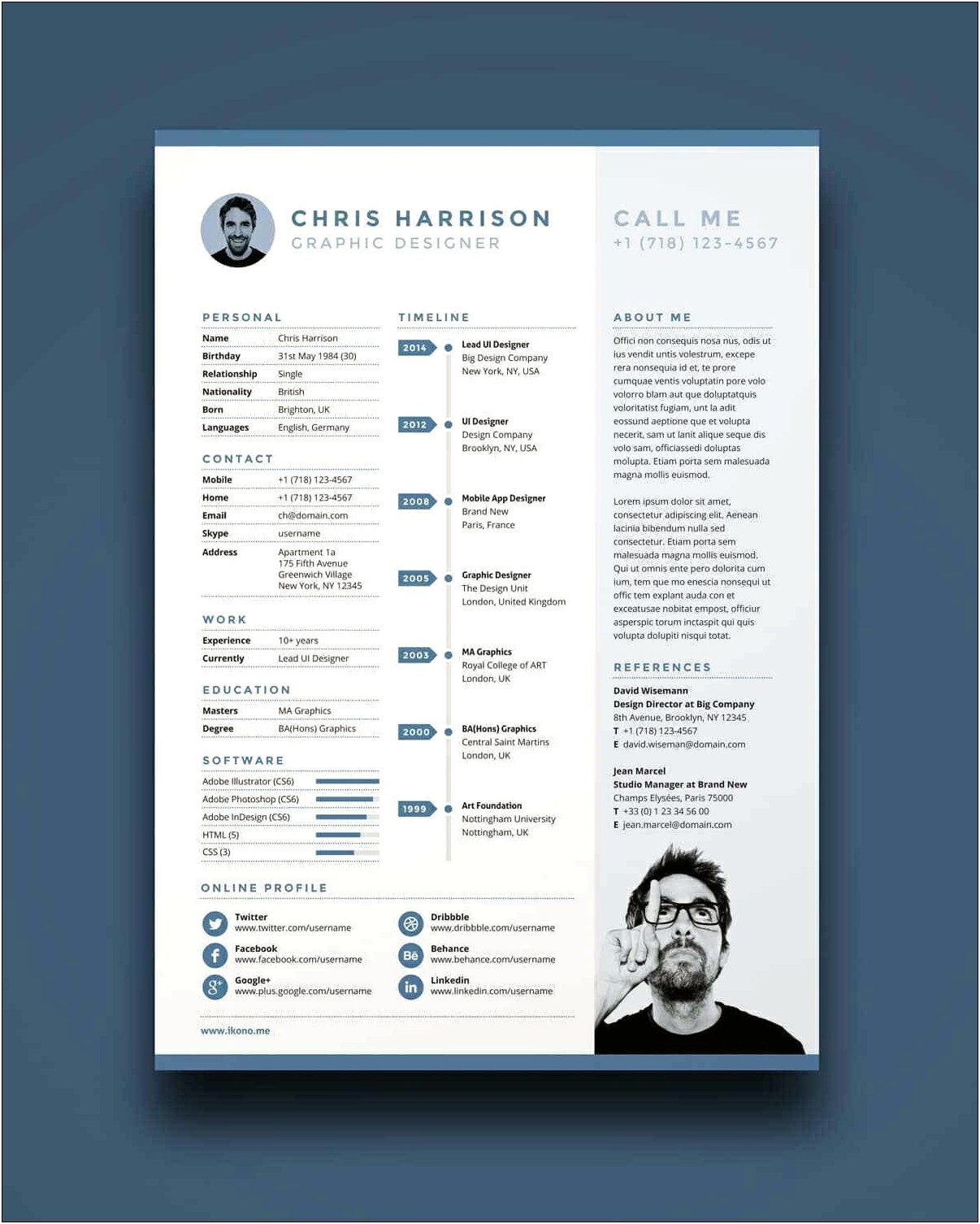 Free Printable Sample Of A Resume