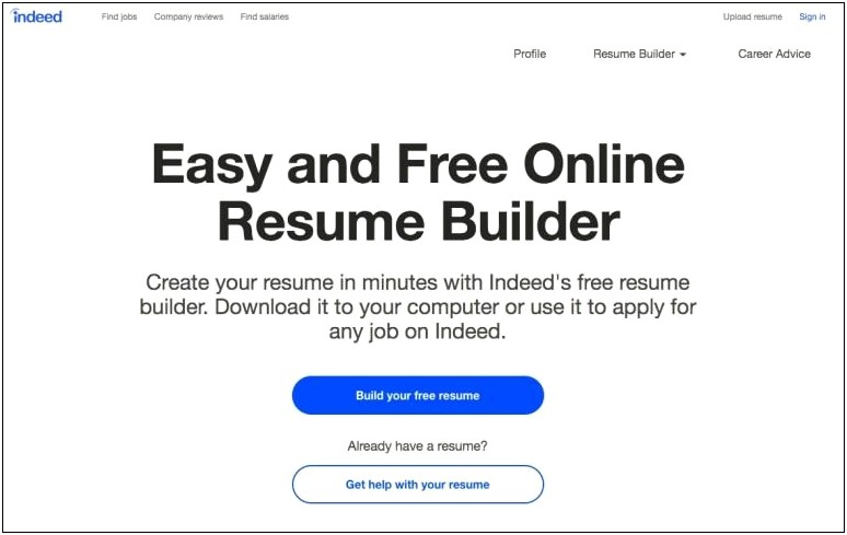 Free Resume In 15 Minutes