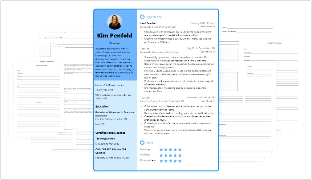 Free Resume Maker Online No Cost