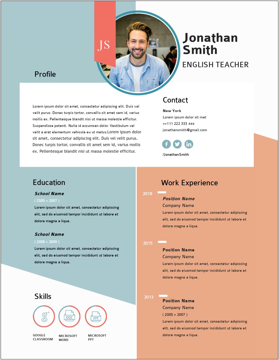 Free Resume Maker With Photo