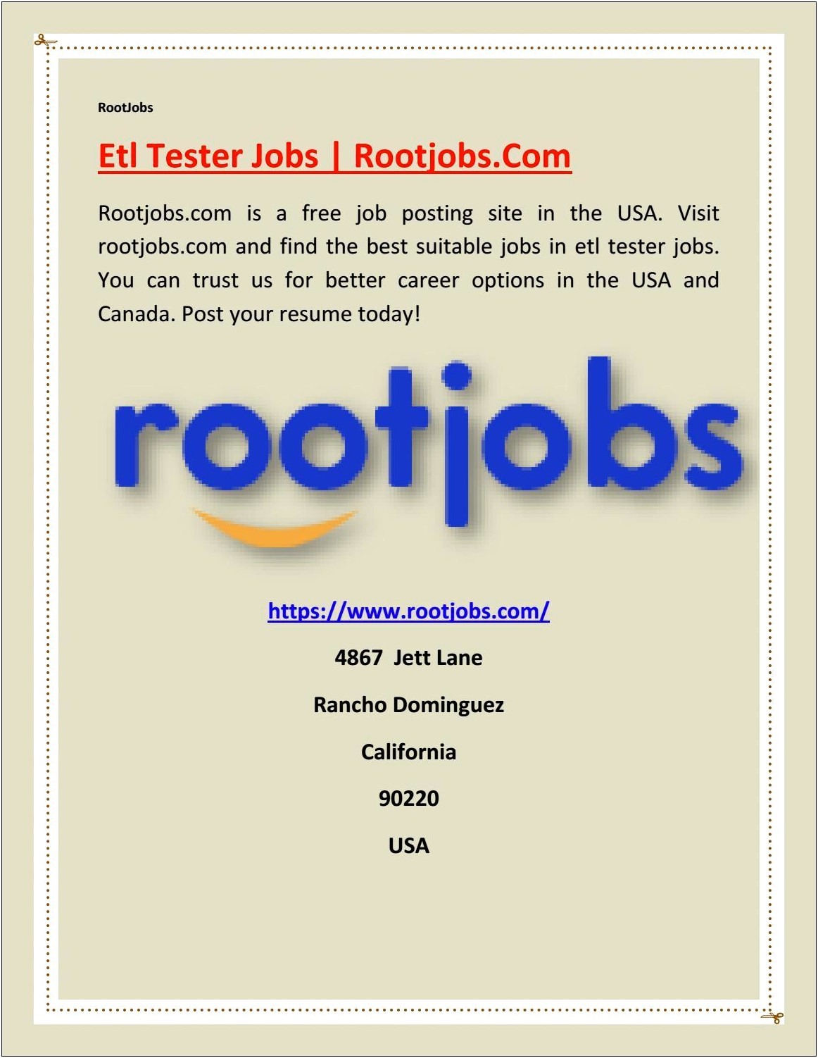 Free Resume Posting Sites In Usa
