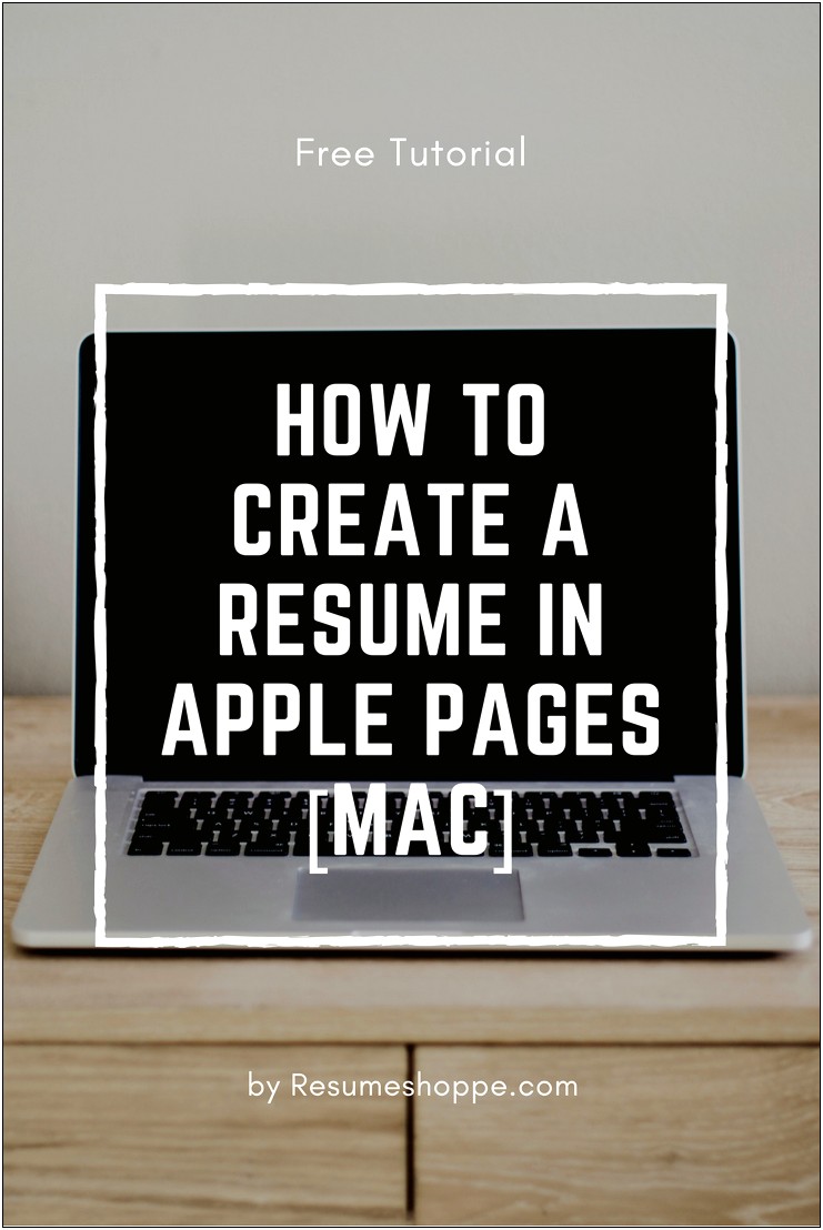 Free Resume Program For Mac