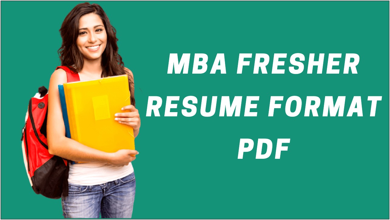 Free Resume Samples For Mba Hr Freshers