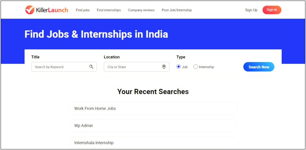 Free Resume Search Sites For Employers In India