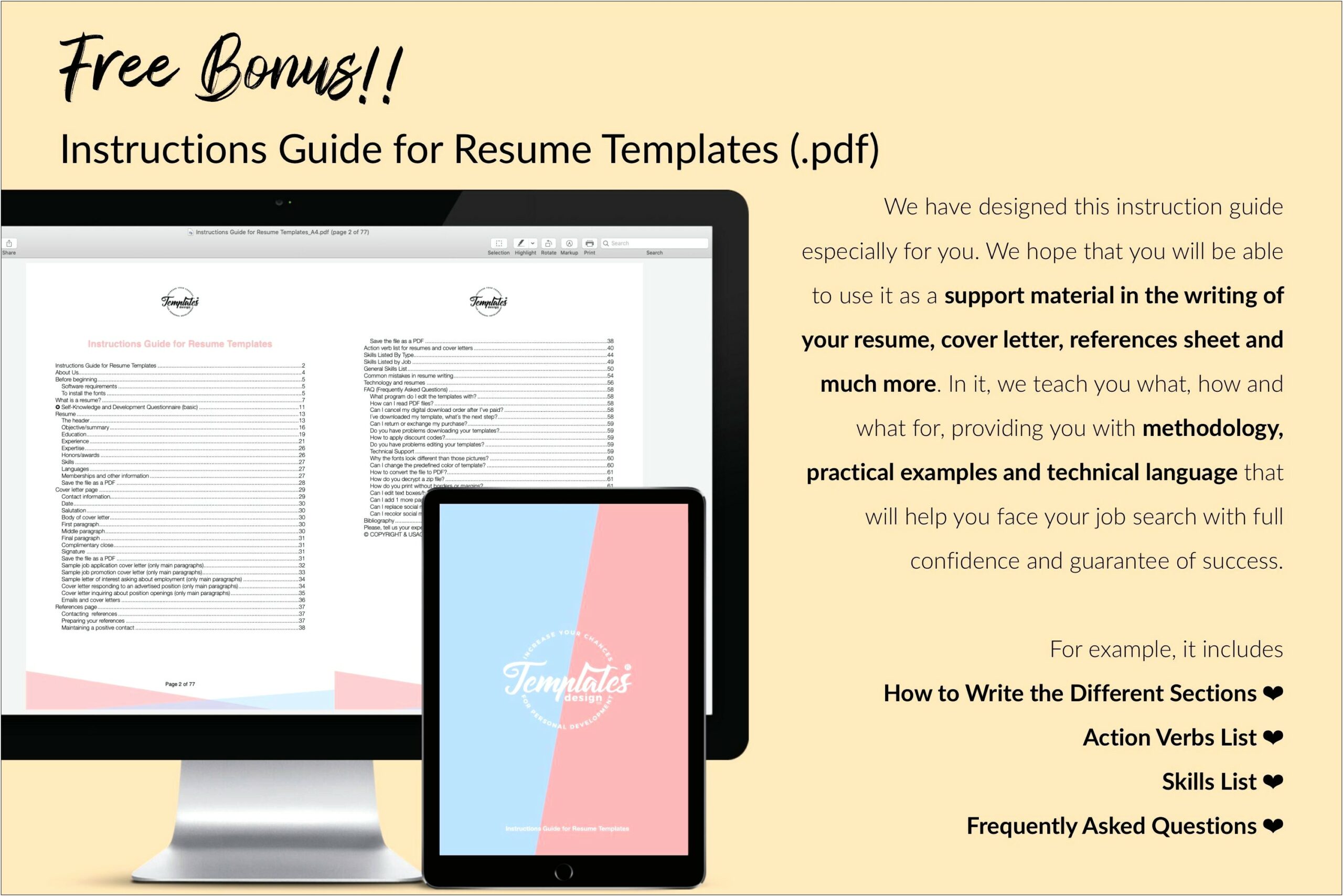 Free Resume Template Apple Pages
