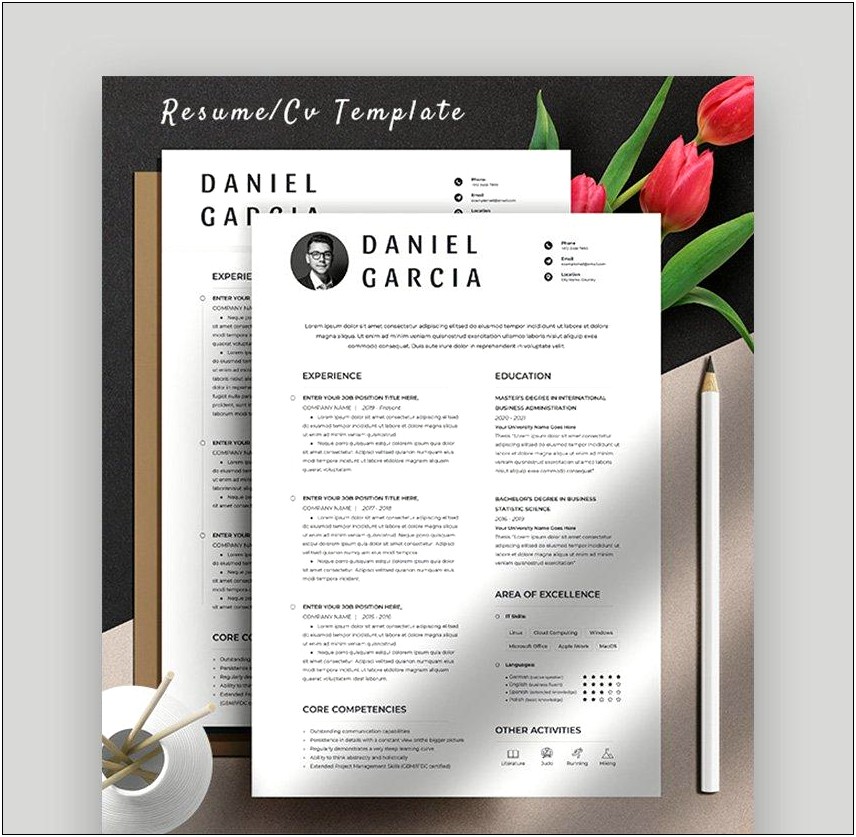Free Resume Template Download Pages