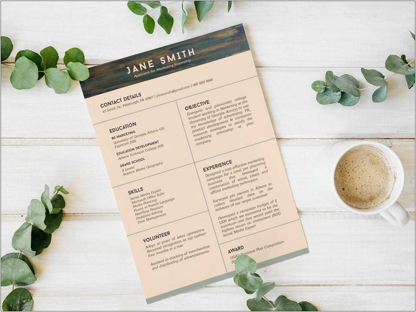 Free Resume Template For Less Experien