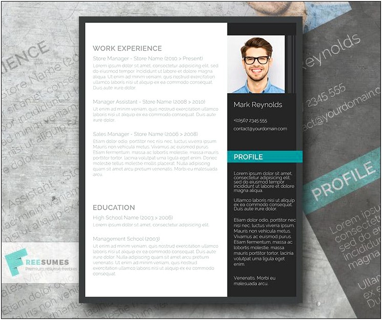 Free Resume Template To Copy And Paste