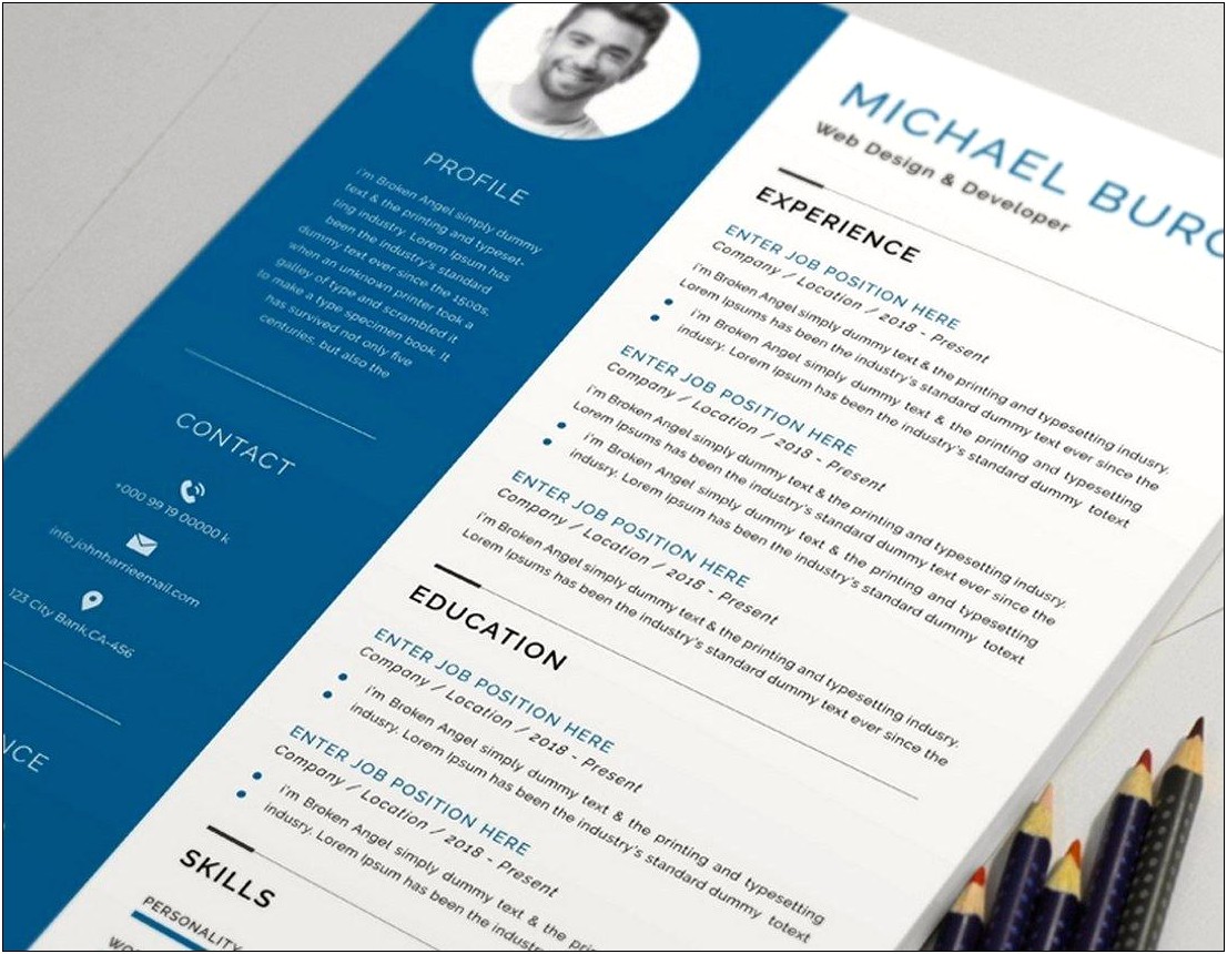 Free Resume Templates 2018 With Photo
