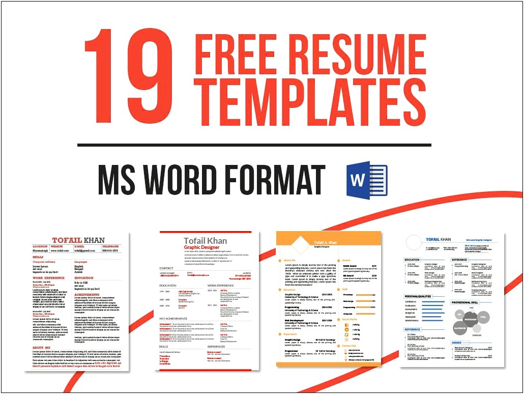 Free Resume Templates Download Australia