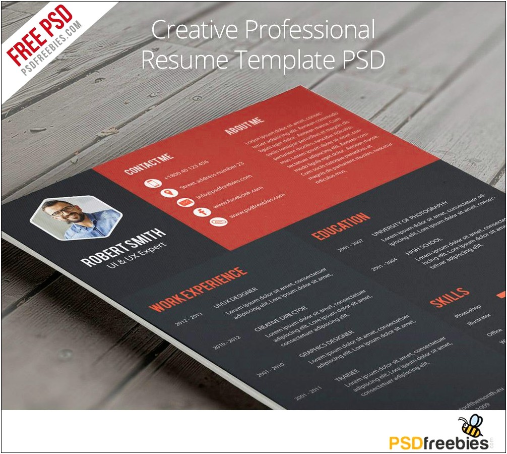 Free Resume Templates Download Psd