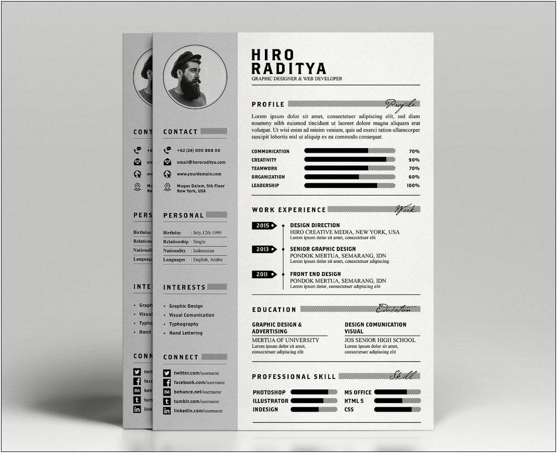 Free Resume Templates For Communciations Professionals