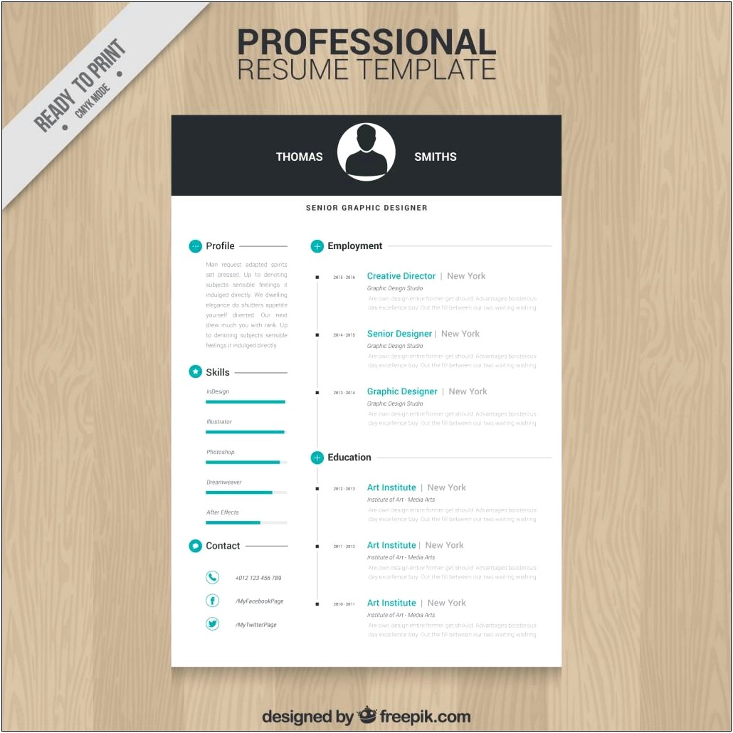 Free Resume Templates For Experienced Professionals