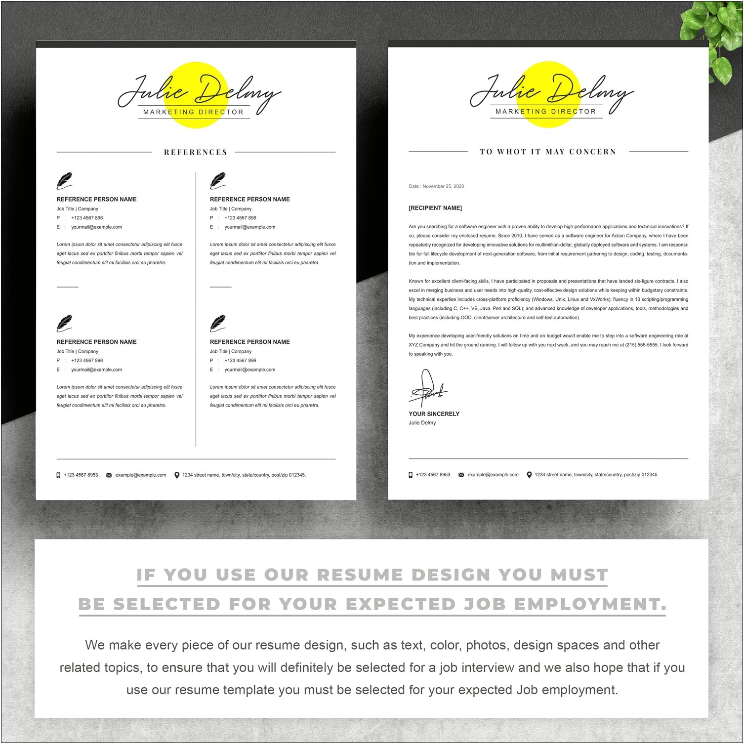 Free Resume Templates For Marketing Director