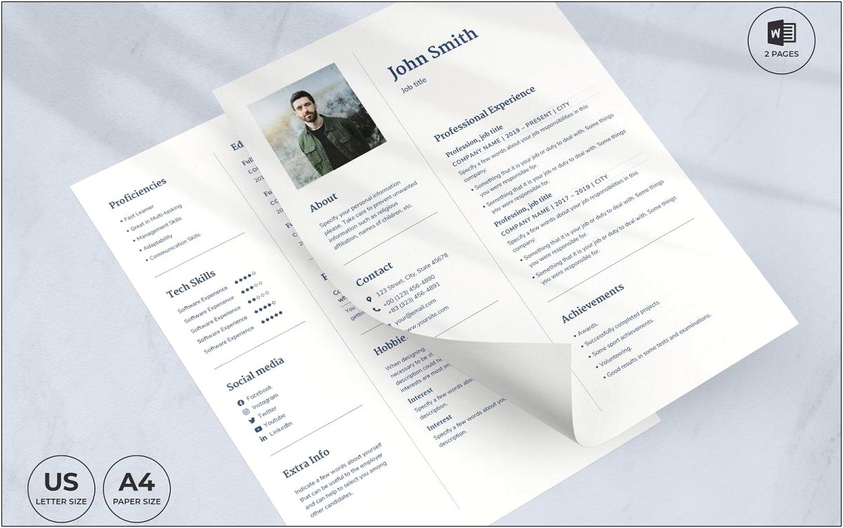 Free Resume Templates For Real Estate Agents