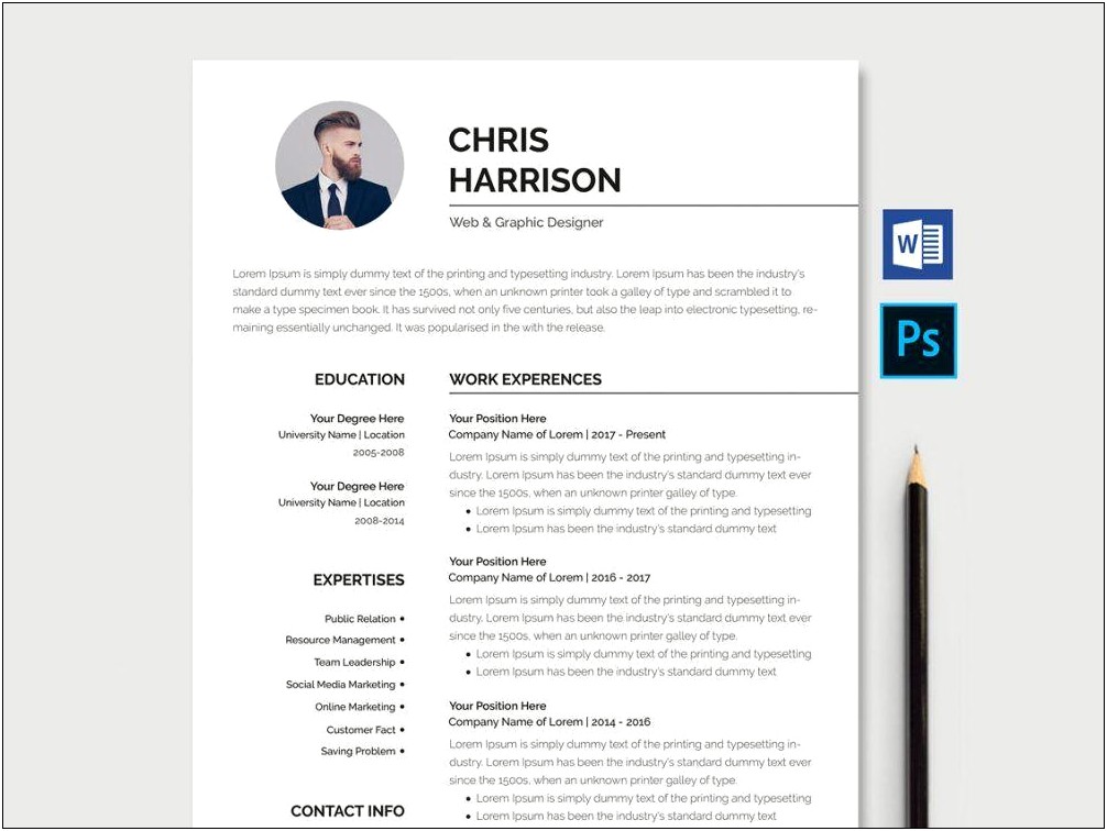 Free Resume Templates From Microsoft