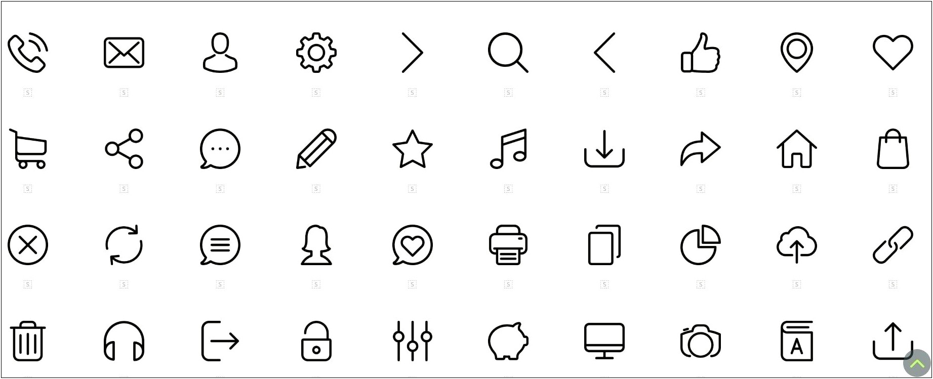 Free Small Icons For Resume