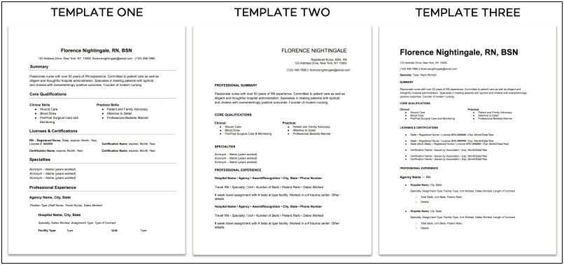 Free Template For Resume 2018