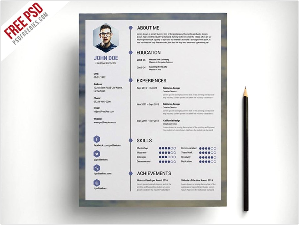 Free Template To Make A Resume