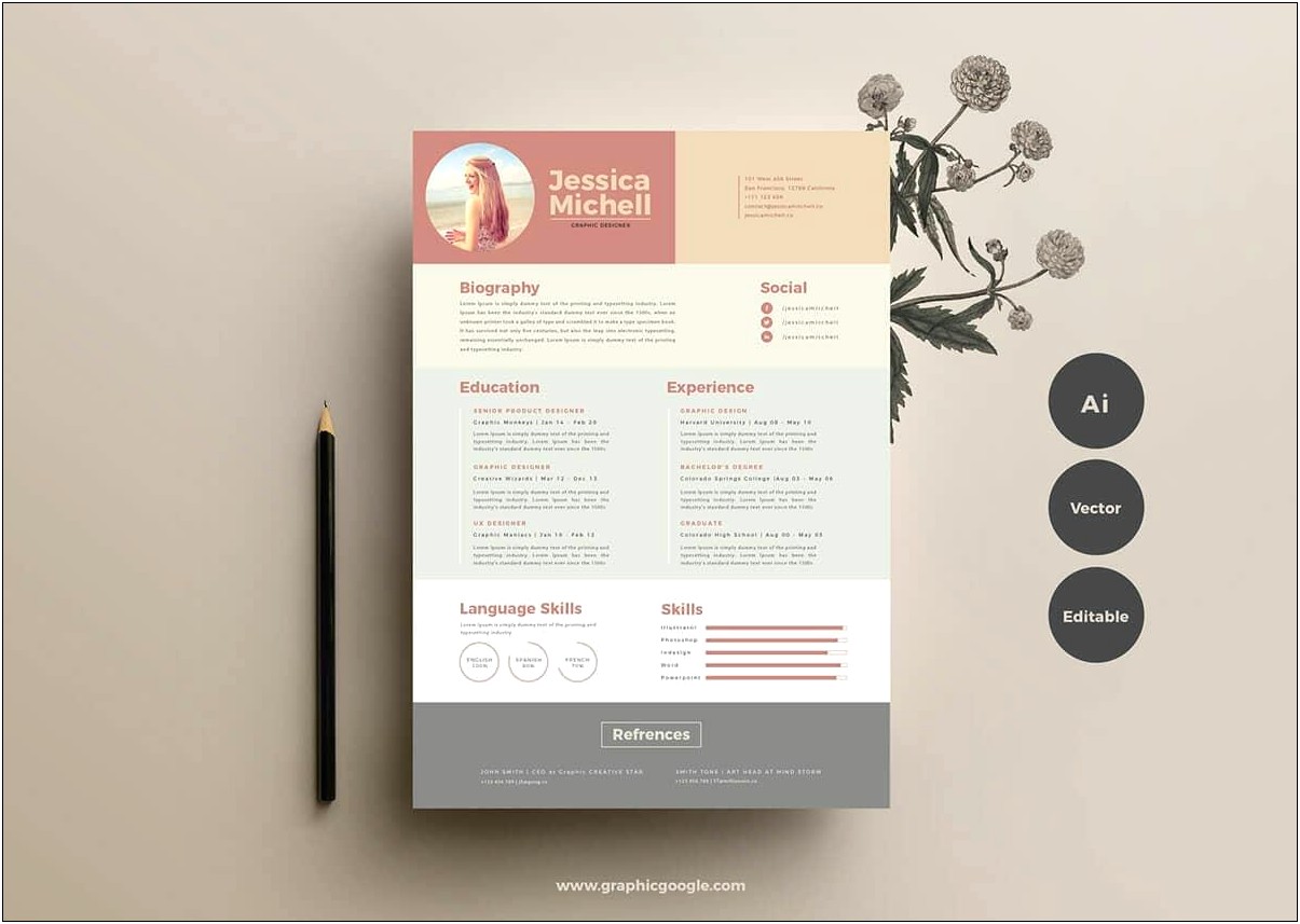 Free Templates For Resumes 2019