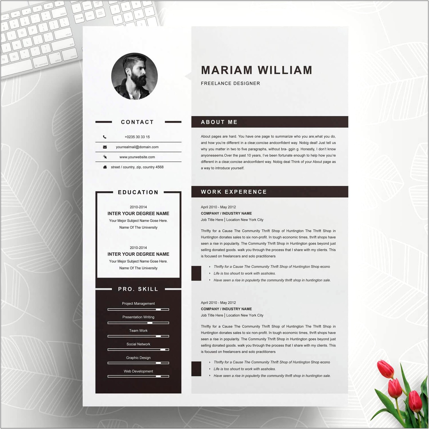 Freelance Resume Samples Graphic Design