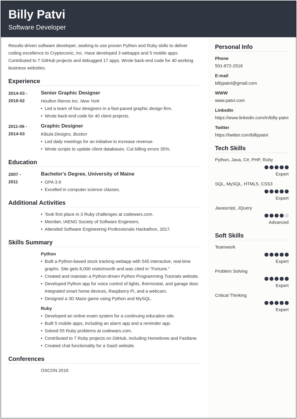 Functional Resume Sample For Career Change Health Specialist