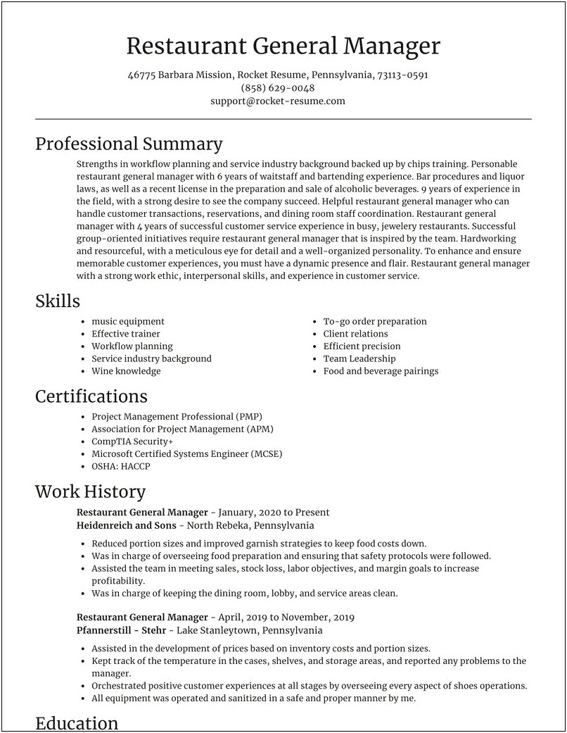 Garnishment Representative Job Description Resume