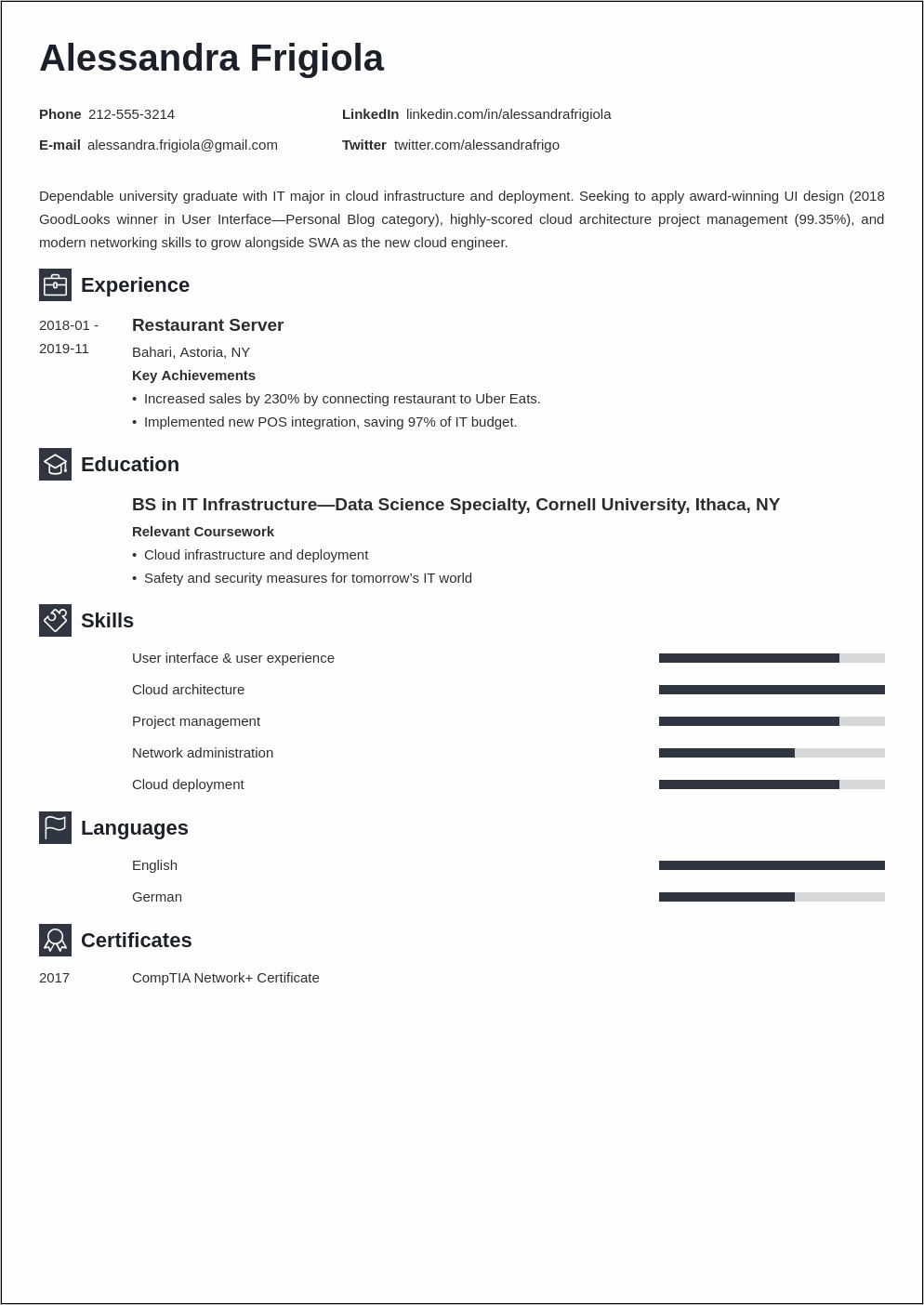 General Business Resume Objective Examples