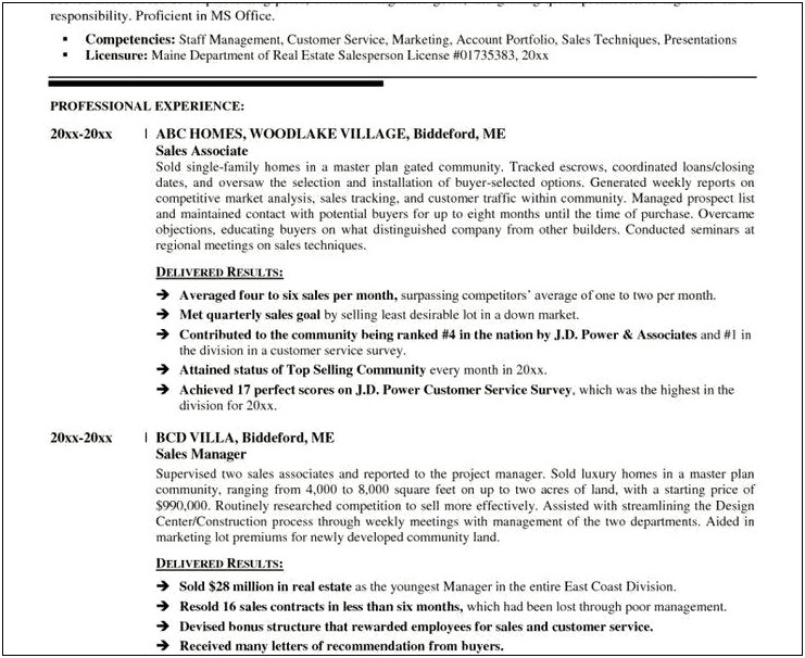 General Objective Example For Resume