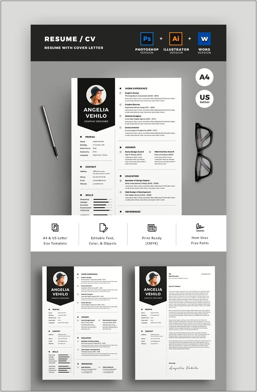 General Resume Ai Template Free