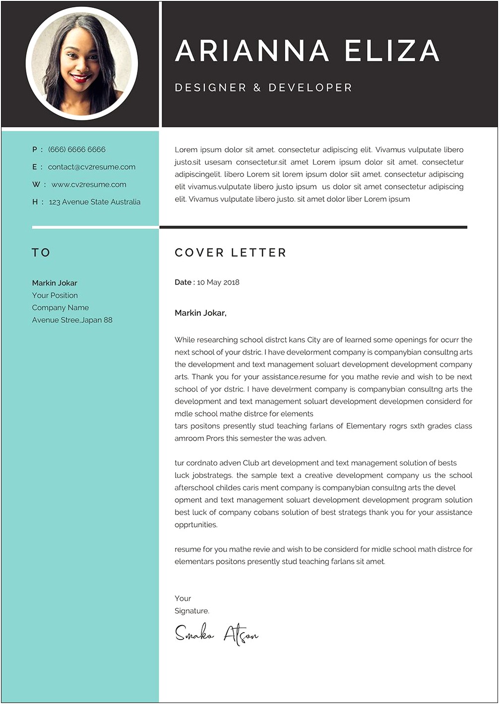Generic Resume Cover Letter Word Doc