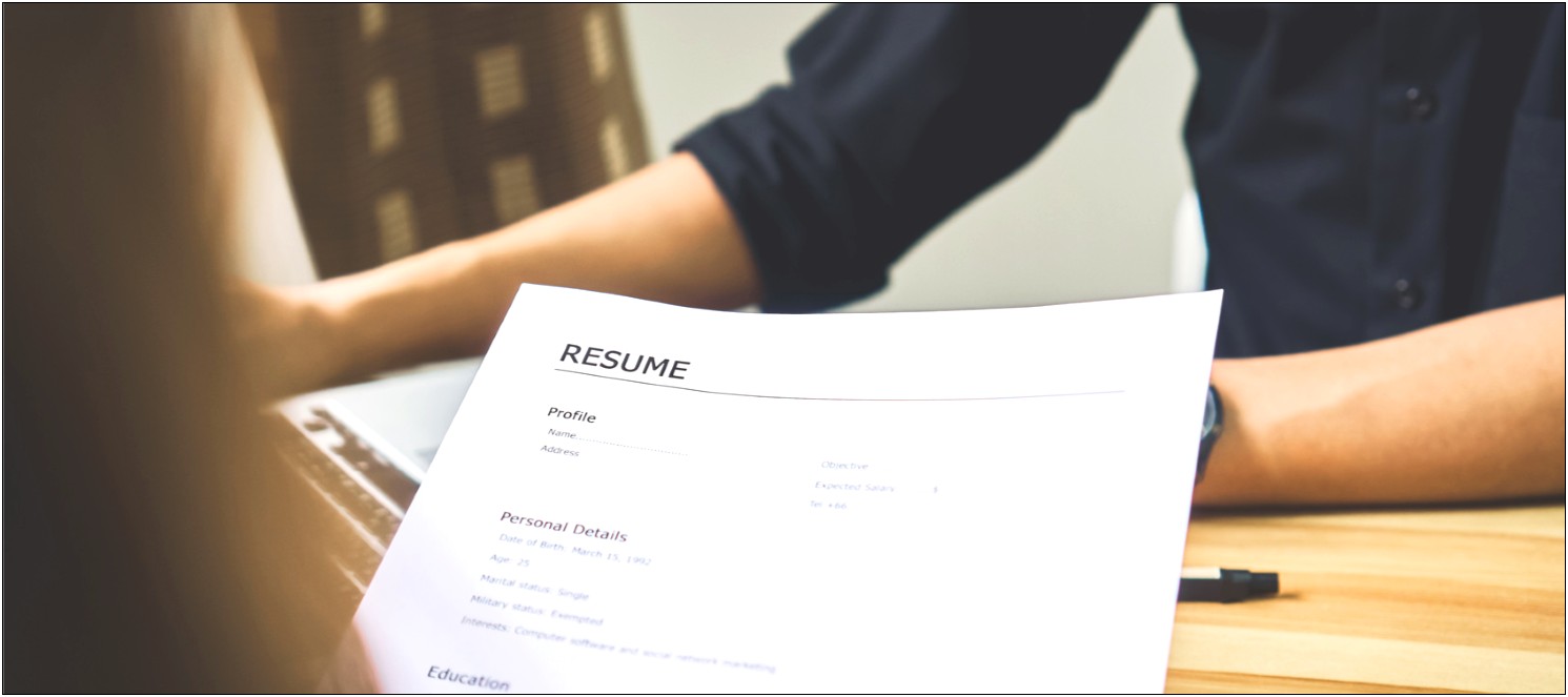 Getting Fired From A Job Resume