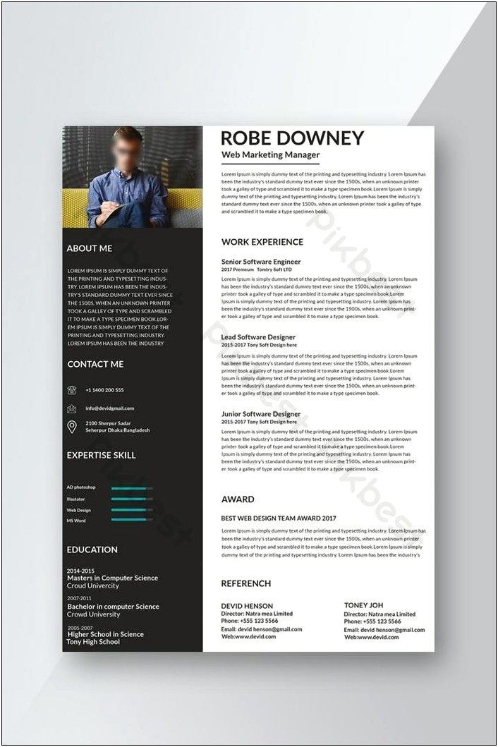 Good Computer Science Resume Template Free