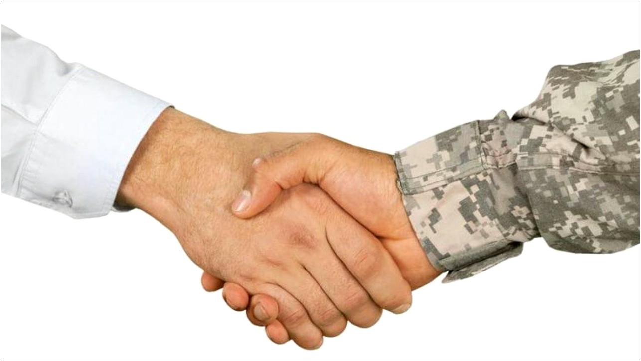 Good Military Resume To Civilian Sample
