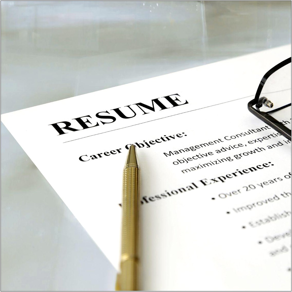 Good Objectives For Resume For Career