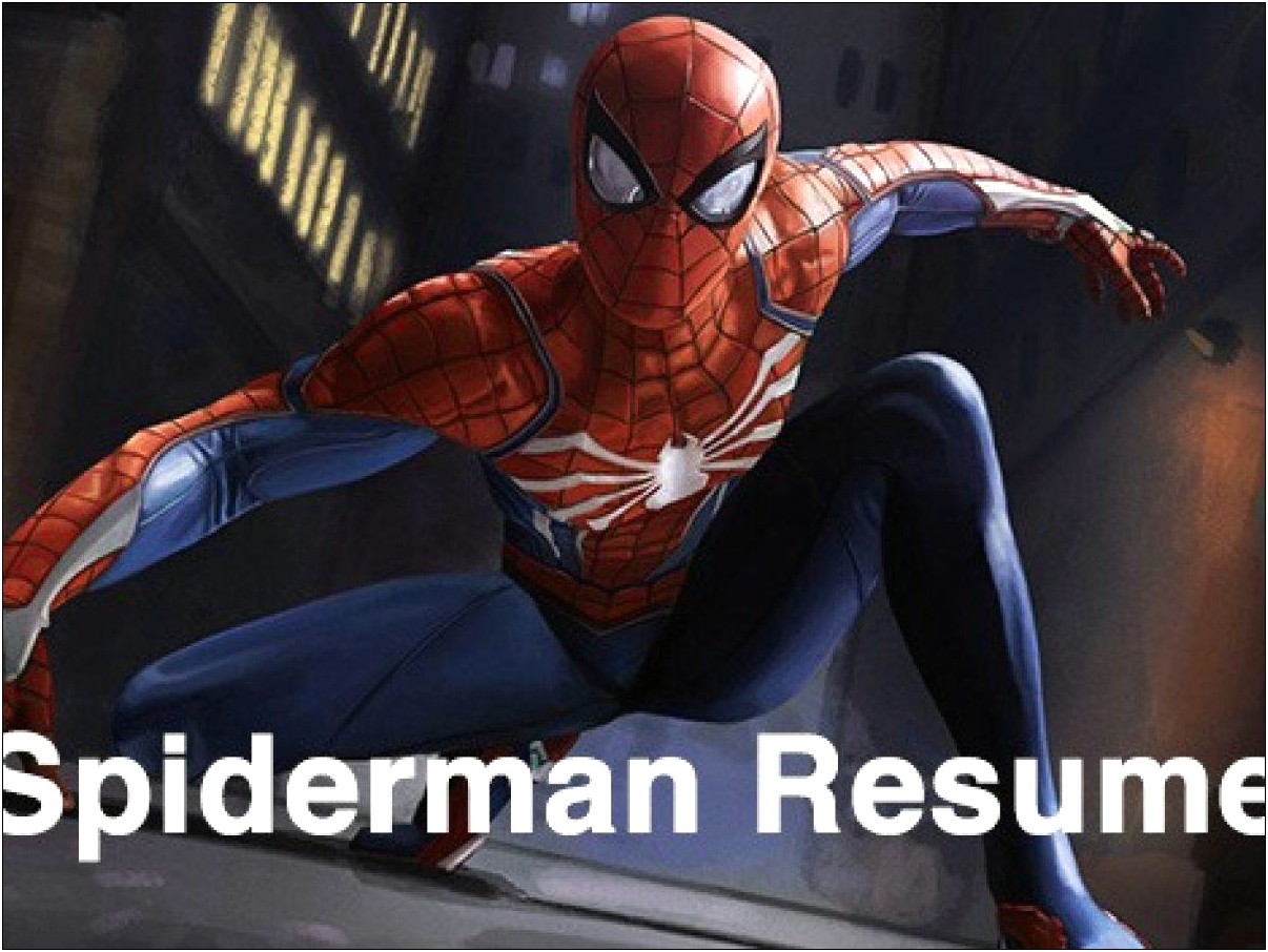 Good Superhero Skill For Resume