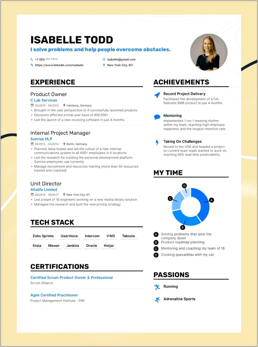 Good Traits To Incude In Resume