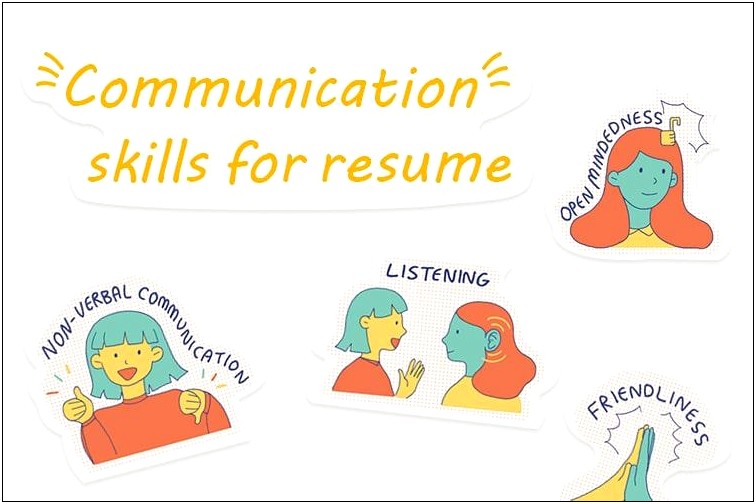 Good Verbal And Written Communication Skills Resume
