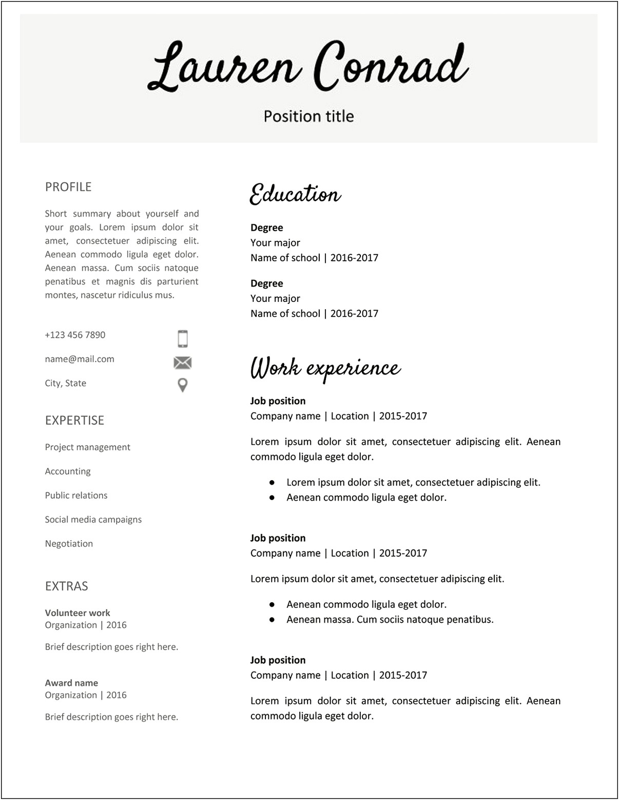 Google Resume Example Google Careers
