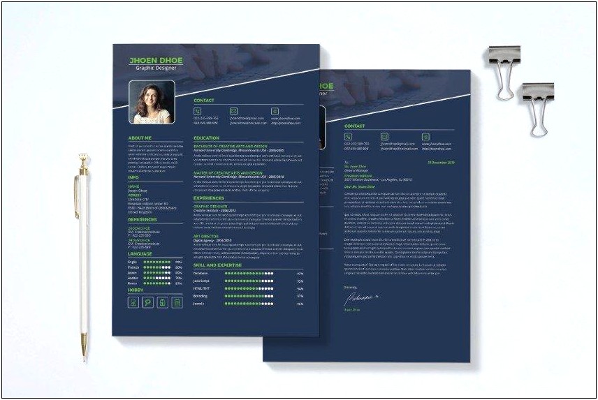 Graphic Elements For Resume Free
