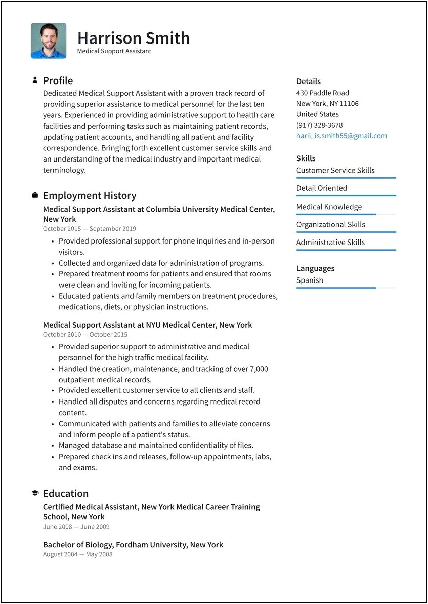 Great Medical Phlebotomist Resume Examples