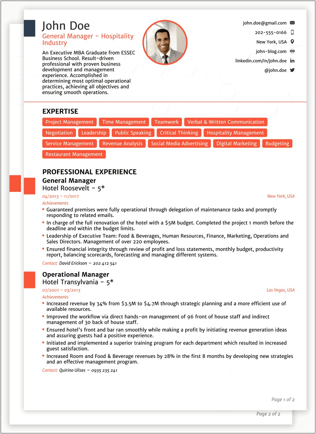 Great Objectives Mba Business Resume