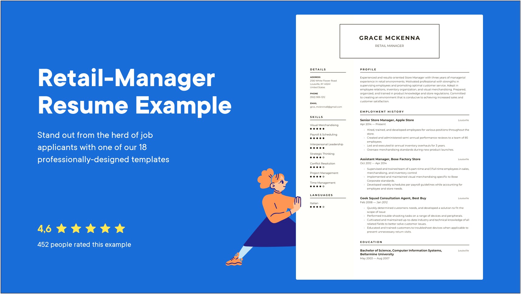 Great Retail Management Resume Examples